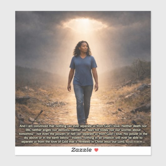 Never separated from God シール (シート)