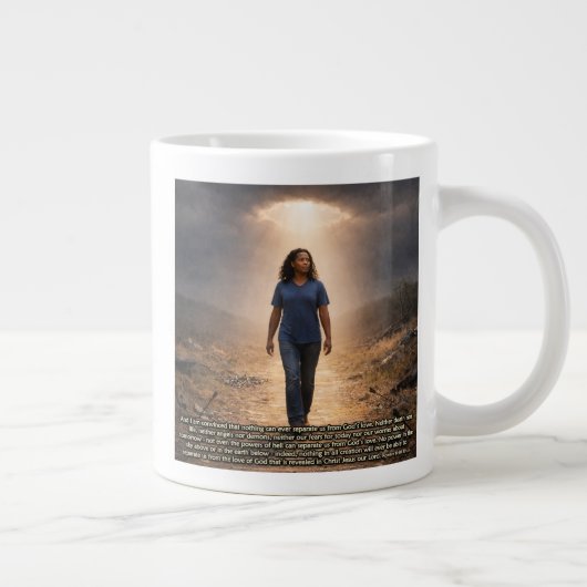 Never separated from God ジャンボコーヒーマグカップ (右)