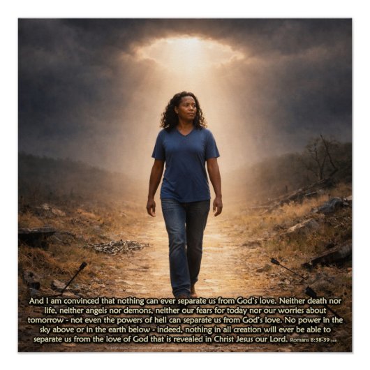 Never separated from God ポスター (正面)