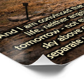 Never separated from God ポスター (コーナー)