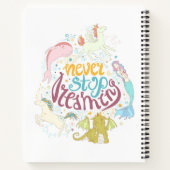 Never Stop Dreaming ノートブック (裏面)