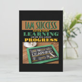 NEVER STOP LEARNING 招待状 (スタンド正面)