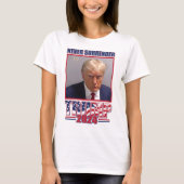 Never Suirrenderトランプ2024 Tシャツ (正面)