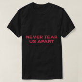 Never Tear Us Apart - Inxs Tシャツ (デザイン正面)