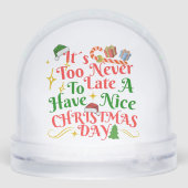 Never Too Late To Have A Nice Christmas Day (裏面)