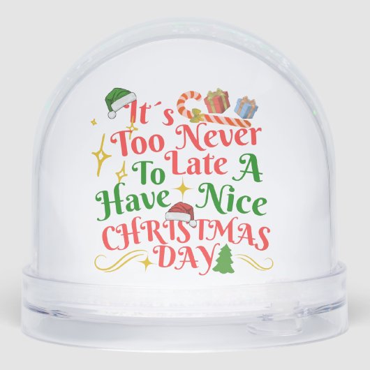 Never Too Late To Have A Nice Christmas Day (裏面)