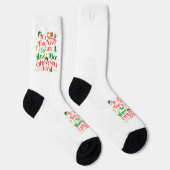 Never Too Late To Have A Nice Christmas Day ソックス (右)