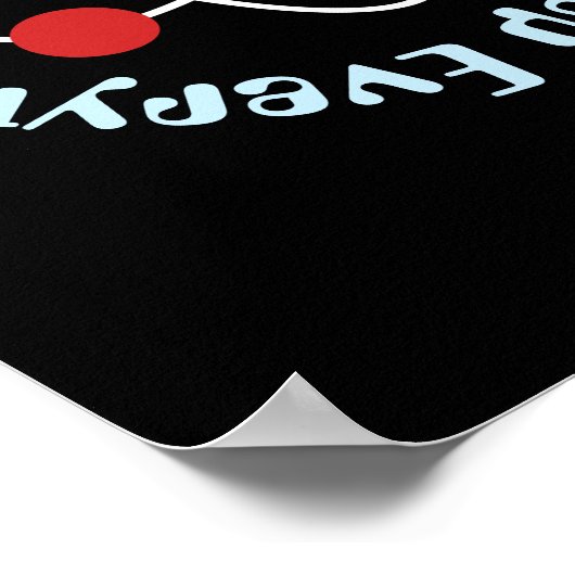 Never Trust An Atom, Science Chemistry先生 ポスター (角)