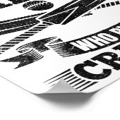 Never Underestimate A Daddy Who Plays Cricket  ポスター (角)