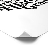 Never Underestimate An Hbcu Grad,historical Black  ポスター (角)