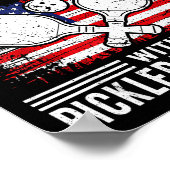 Never Underestimate An Old Man With A Ckleball Pad ポスター (角)