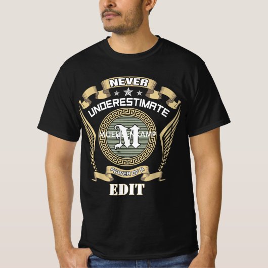 Never underestimate power of a MUEHLENKAMP Tシャツ (正面)