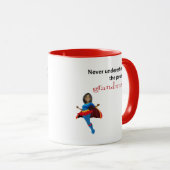 Never Unprime Grandmas Mug (オウム) マグカップ (正面右)