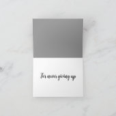 Never Up与えに感謝 カード (内部)