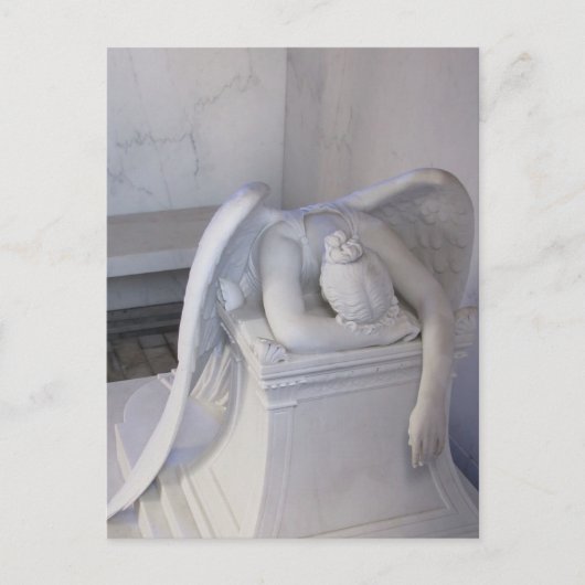 Never Weep Alone Angelポストカード（正面図） ポストカード (正面)