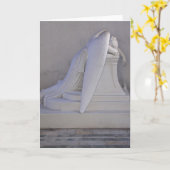 Never Weep Alone Angel Card (側面) カード (黄色い花)