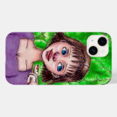 Never Would Leafスケッチ電話ケース Case-Mate iPhoneケース (裏面 (横))