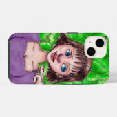 Never Would Leafスケッチ電話ケース iPhoneケース (裏面横)