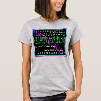 Neverenyally_縁ど-iffic © 2013 James Warren Tシャツ