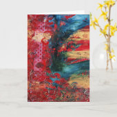 Neverlandの挨拶状 カード (黄色い花)