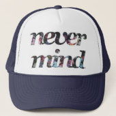 Nevermindの帽子 キャップ (正面)