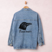 NEVERMOREで割り出した頭 デニムジャケット (ハンガー)