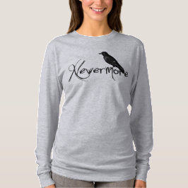 NevermoreエドガーアレンPoeのワタリガラスハロウィン Tシャツ