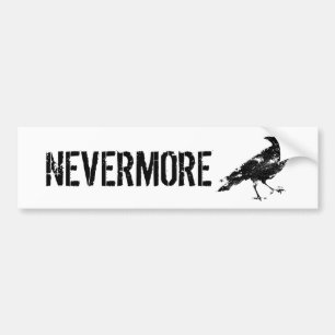 NEVERMOREステッカー バンパーステッカー