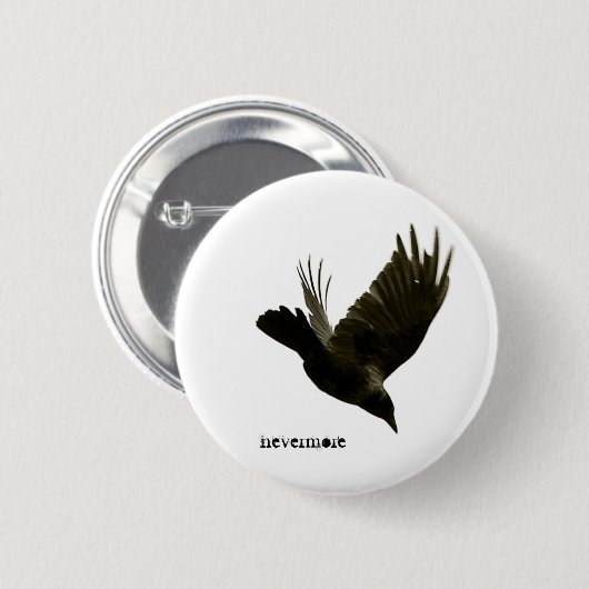 nevermoreボタン 缶バッジ (正面&裏面)