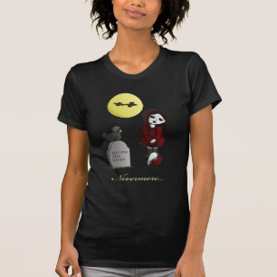 nevermore吸血鬼愛かわいいトロッコの失恋 tシャツ