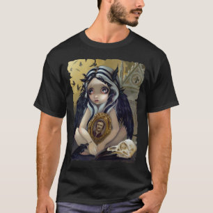 Nevermore -エドガー・アラン・ポー-ゴシック様式妖精のワイシャツ tシャツ