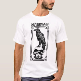 Nevermore | エドガー・アラン・ポー『ラヴン』 tシャツ