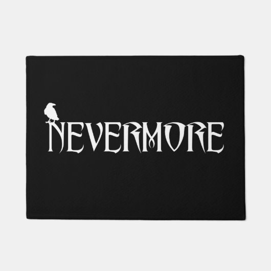 Nevermore ドアマット (正面)