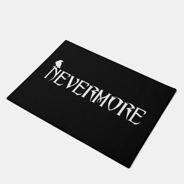 Nevermore ドアマット (アングル)