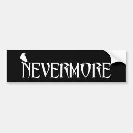 Nevermore バンパーステッカー