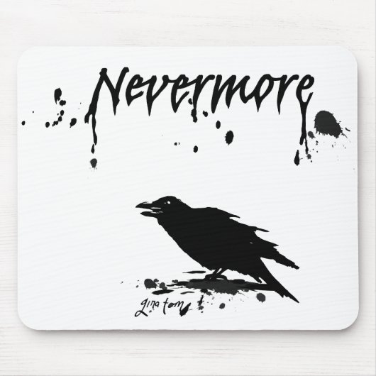 Nevermore マウスパッド (正面)