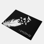 Nevermore、ワタリガラス ドアマット (アングル)