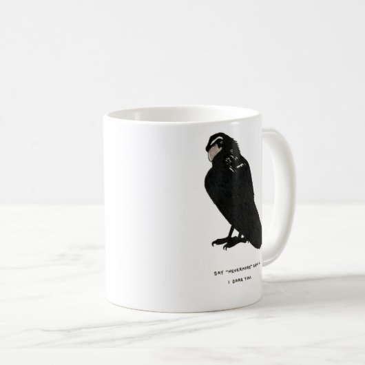 "nevermore"再度言って下さい コーヒーマグカップ (正面右)