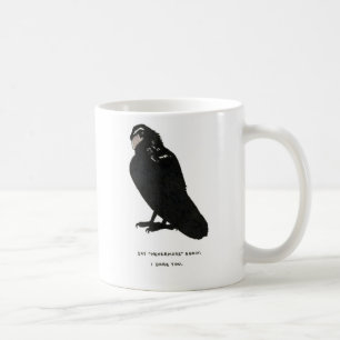 "nevermore"再度言って下さい コーヒーマグカップ