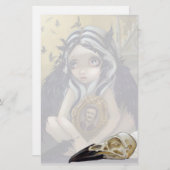 "Nevermore"文房具 便箋 (正面/裏面)