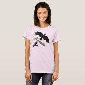 Nevermore 18人の女性タンクトップ tシャツ (正面フル)