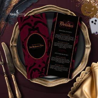 Nevermore Damask | ブルゴーニュゴシックハロウィンバー メニュー