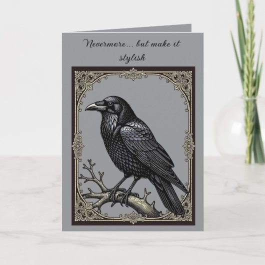 Nevermore Elegance The Watchful Raven カード (正面)