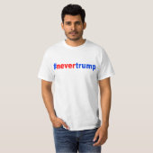 "#nevertrump " tシャツ (正面フル)