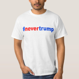 "#nevertrump " tシャツ