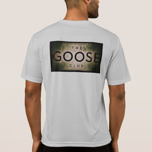 #NeverUpの古いロゴ Tシャツ (裏面)