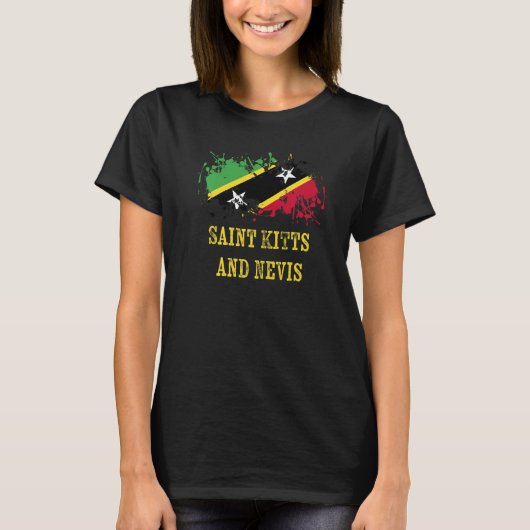 Nevian enthusiasts for Saint Kitts and Nevis Tシャツ (正面)