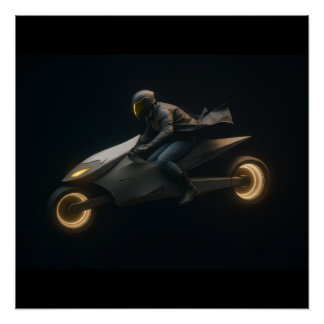 Nevoy Ryder Blaze Motorbike ポスター