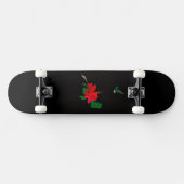 Nevoy Ryder Hibiscus Flower & Hummingbird Board スケートボード (横)