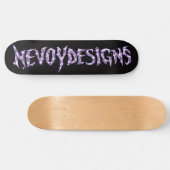 Nevoydesigns スケートボード (横)